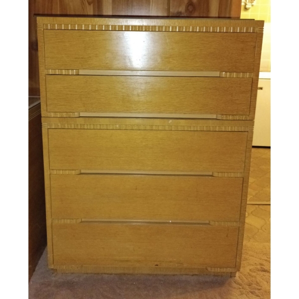 Five Drawer Dresser MCM Style
