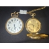 Image 1 : Pocket Watches: Hamilton and Timex w/ One Pocket Watch Chain