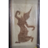 Image 2 : Three South Asian Rubbing, Unsigned, Framed Under Glass, 13.5 X 23.5