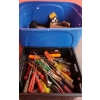 Image 2 : Bin of Assorted Screwdrivers and Other Hand Tools
