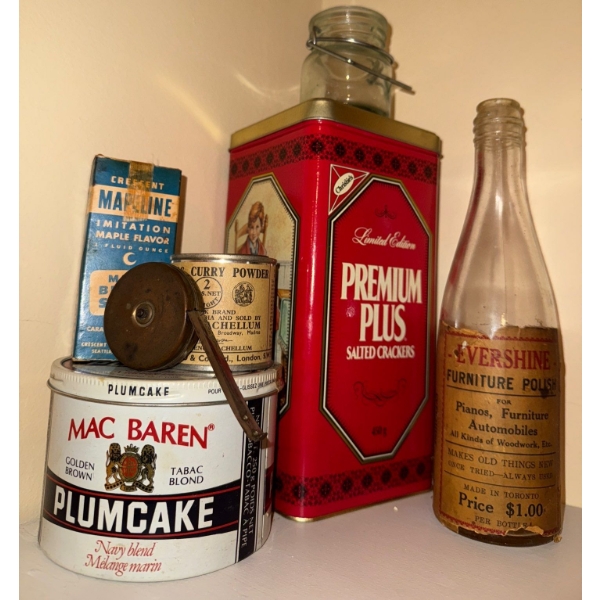 Vintage-Style Brand Name Collectible Tin's & Kitchen Merch