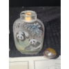Image 6 : Artist: Fu Li Hua "Panda" Wang Xisan Ji School Reverse Painting Snuff Bottle