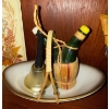 Image 4 : Bamboo Handled Petite Forks & Knives + Pottery & Collectibles