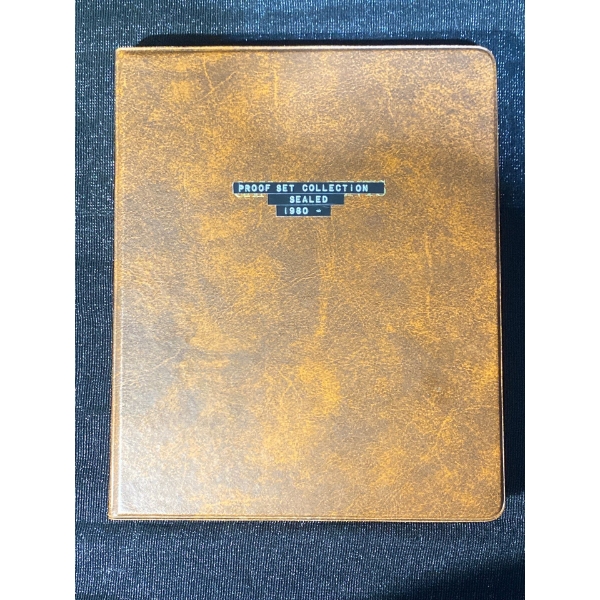 1980- Sealed Proof Set Coin Collections Album