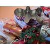 Image 4 : Holiday Themed Tins (Great for Baking) and Assortment of Runners, Napkins, Nutcracker and More!
