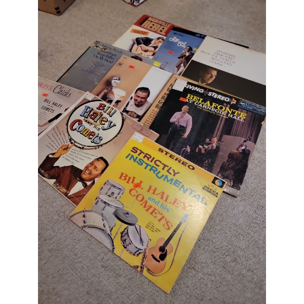 Record Collection Bill Hayley Johnny Mathis Tennesse