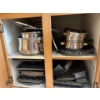 Image 2 : All Contents of Bottom Kitchen Cupboards.  Several Electrical Appliances, Pots and Pans, With Large 