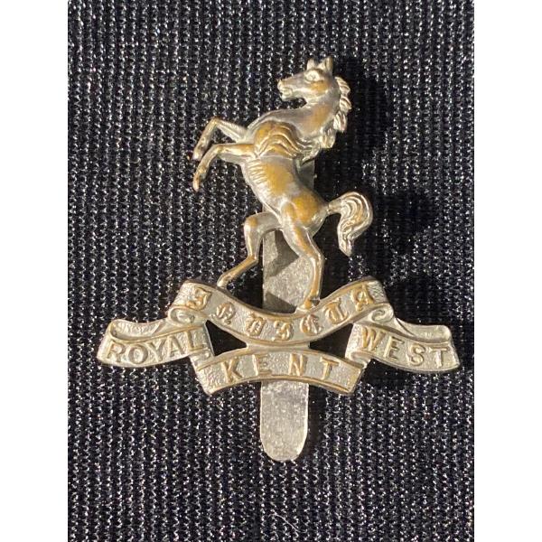 Queen's Own Royal West Kent Regiment of the British Army Cap Badge