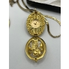 Image 2 : Dolphin brooch pin, crown brooch pin, Aurora Borealis retro brooch pin, and a detailed watch necklac
