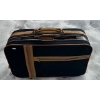 Image 1 : New Mid Century 5 Piece Luggage Set - Stylish & Chic