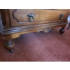 Image 3 : 5 Drawer Wooden Dresser  with Wheels  45 T, 34 L, 18 W