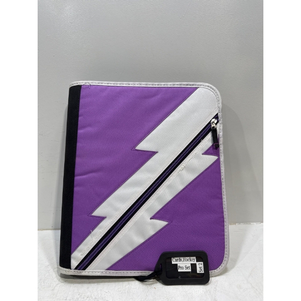 Binder of Pro-Set 92 Hockey Cards