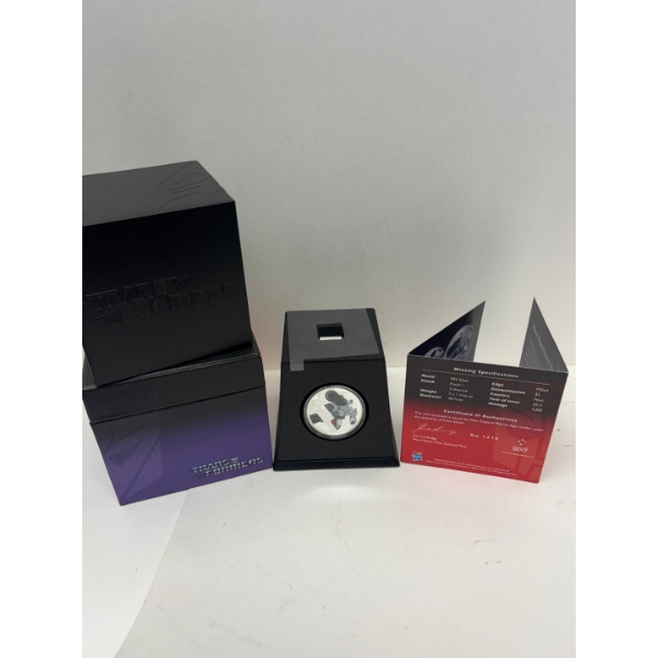 2013 $2 TRANSFORMERS - Pure Silver 2-Coin Set