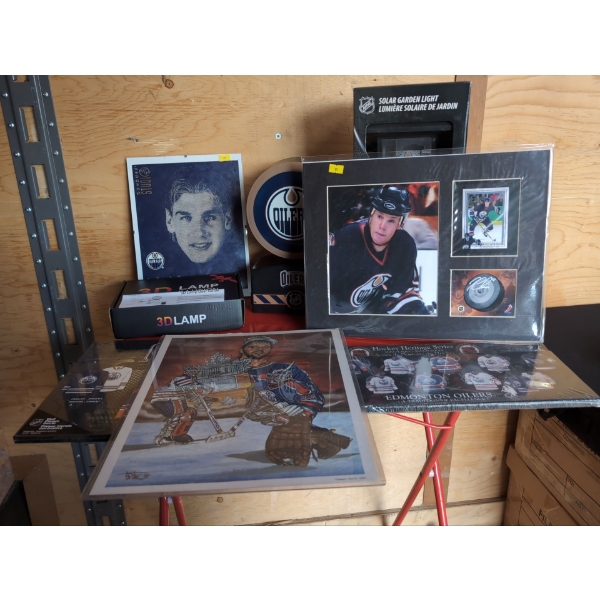 Oilers Pictures, Lights and Uniform Posters