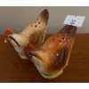Image 3 : ROYAL DOULTAN Porcelain Figures - 'Pickwick' 4T w/ Hen & Rooster S+P Shakers 