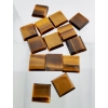 Image 2 : Tigereye (21.8 ct, 8 mm Square Buff Top)