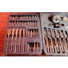 Image 2 : Drill Bits in Case (Not Complete Set), Hardware Storage 