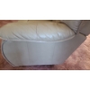 Image 7 : La-Z-Boy Beige Leather Reclining Chair 38 w, 33 d, 42 h 