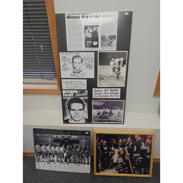 Bill Barilko-Themed Toronto Maple Leafs Memorabilia Collection