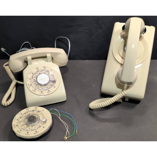 Northern Telecom Rotary Dial Telephones 