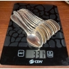 Image 2 : Stamped 900 Silver Teaspoons In Hard Shell Case 331g