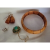 Image 4 : Fashion Accessories w/ Brown Leather Quartz Wrist Watch & More