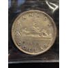 Image 2 : 1950 Silver Canadian $1. grade: Ms-63  comments: Arnprior. Certificate no. FV 088 Great addition 