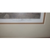 Image 5 : Numbered Print 124/200 "Happiness Is"- Artist Febbo, 23 X 17 Framed Under Glass 