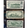 Image 3 : Collection of 1$ & 2$ dollar bills from 1954 to 1986
