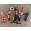 Image 1 : WWE Elite Collection Action Figures Hideo Itami, Finn Balor, Defining Moments Razor Ramen & Parts 