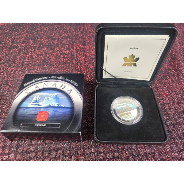 2004 Canada $20 Silver Iceberg Coin