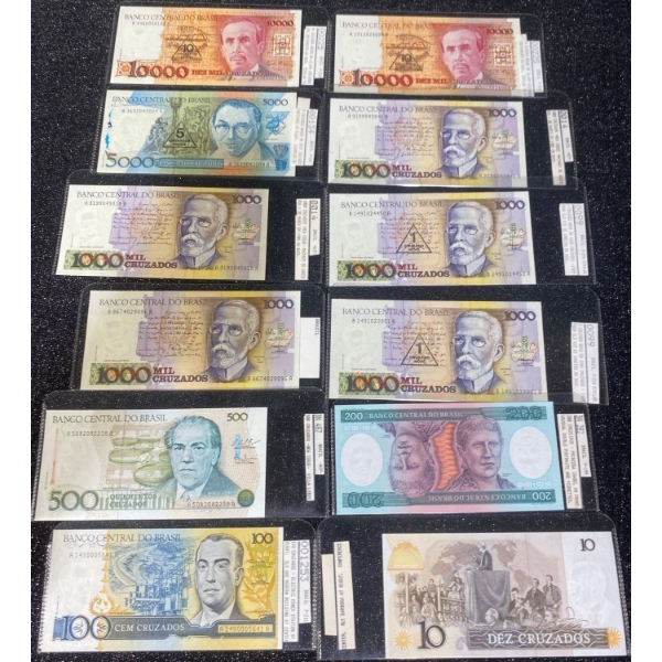 Collection of Brazilian Paper Money