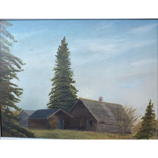 Signed Landscape Painting