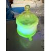 Image 1 : Uranium Glass & More - Assorted Glassware