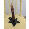 Image 4 : 3 Wooden Child-Size Chairs With Candle Holder Accents