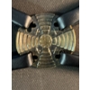 Image 4 : Decorative and Utility Lot: Fan, Carved Stand, Glass,Plant Kit, Onesole