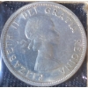 Image 3 : 1958 Canadian British Columbia Centennial Silver Dollar