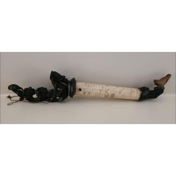 Indonesian Wood Batak Porhalaan Lunisolar Calendar - 12L