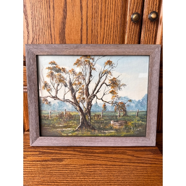 Oil Painting by N. Byass 1982 18x14