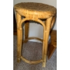 Image 3 : Primitive Antique Milk Stool 31T w/ Scandinavian Style Oak Stepping Stool