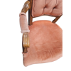 Image 7 : Two An Elegant Antique Chair that features Pink Upholstery along with Beautiful