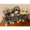 Image 2 : Dogs and Owls Statue Lot