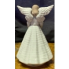 Image 3 : LLADRO Porcelain 'Angelic Cymbalist' 8T Tree Topper