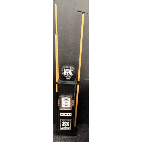 RAM Game Room Collectible - Route 66 Taxaco Gas Pump Cue & CD Station
