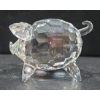 Image 2 : Swarovski Crystal Pig (2"T & 3"L)