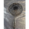 Image 3 : Three-Piece Silver-Tone Vanity Set with Mirror, Brush, and Comb