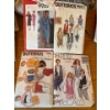 Image 3 : Vintage Seamstress Paterns w/ Chunky Wool & Assorted Sewing Supplies 