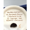 Image 3 : Beatrix Potter Figurines - Mr. Benjamin Bunny