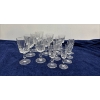 Image 1 : Crystal Stemware - 4 Tall, 3 Medium, 4 Short, 4 Tiny