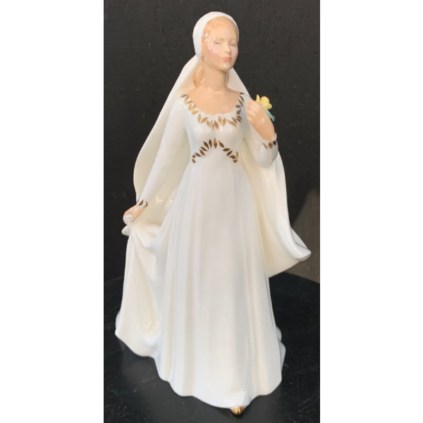 Royal Doulton Porcelain 'Bride' Figure 
